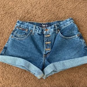 Vintage LEI jean shorts